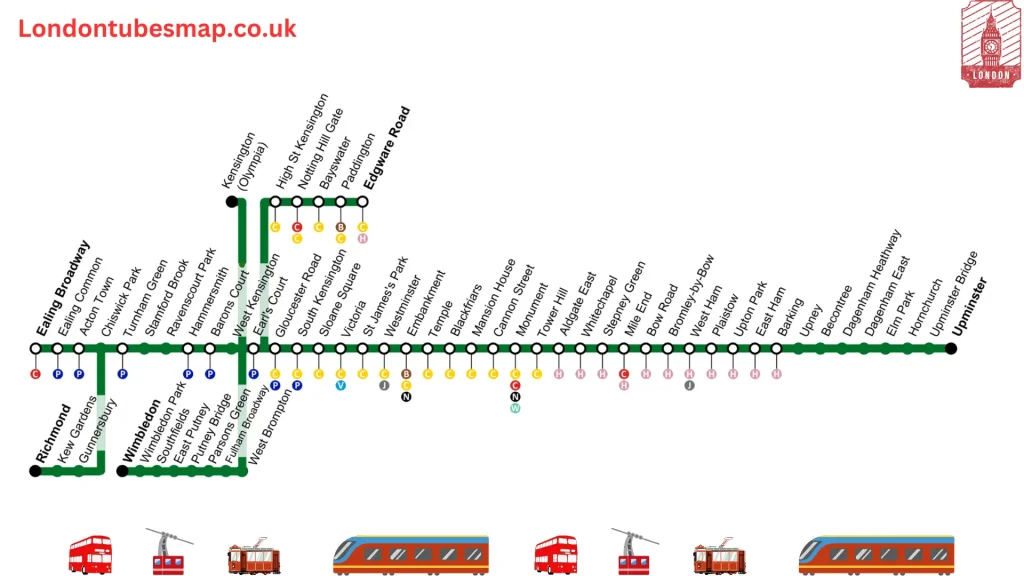 district line map